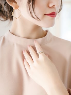 「Phoebe（フィービィー）のアイテム」を使った、JEWEL ADDICT STAFFさん（レディース・165cm）の春コーディネート