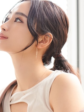 「JUPITER（ジュピター）のアイテム」を使った、JEWEL ADDICT STAFFさん（レディース・165cm）の春コーディネート