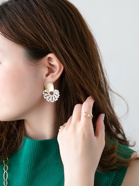 「ノースリーブニット」｜JEWEL ADDICT STAFFさん（レディース・165cm）の夏コーディネート