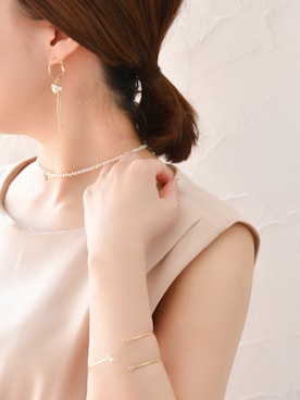 「Phoebe（フィービィー）のアイテム」を使った、JEWEL ADDICT STAFFさん（レディース・165cm）の夏コーディネート