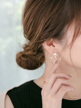 「Phoebe（フィービィー）のアイテム」を使った、JEWEL ADDICT STAFFさん（レディース・165cm）の夏コーディネート