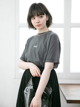 「Phoebe（フィービィー）のアイテム」を使った、JEWEL ADDICT STAFFさん（レディース・165cm）の夏コーディネート