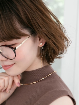 「Phoebe（フィービィー）のアイテム」を使った、JEWEL ADDICT STAFFさん（レディース・165cm）の夏コーディネート