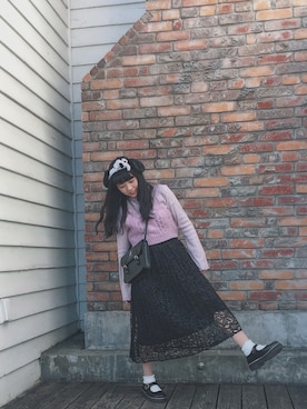 まいまいさん（レディース・147cm）の冬コーディネート