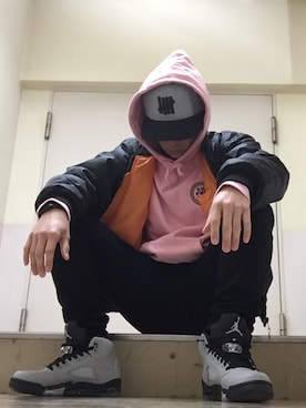 「aj5」｜G  O  S  U  K  E  ™️さん（メンズ・163cm）の冬コーディネート