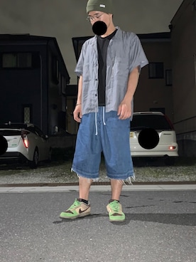 「hawaii」｜「アイテム（ニットキャップ/ビーニー）」を使った、G  O  S  U  K  E  ™️さん（メンズ・163cm）の秋コーディネート