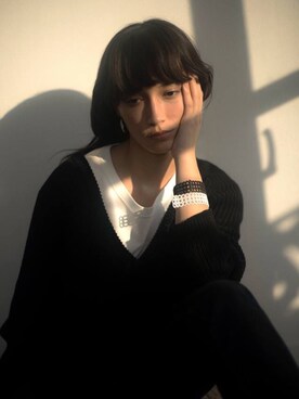 「penta（ペンタ）のアイテム」を使った、TOHO BEADSさん（レディース・170cm）の冬コーディネート