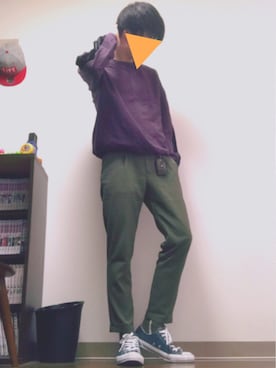 「TIDEWAY（タイドウェイ）のアイテム（財布/小物）」を使った、Kobyさん（メンズ・174cm）の春コーディネート