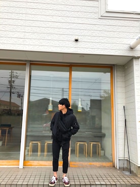 「アイテム（ブルゾン）」を使った、TO.TOMIさん（メンズ・162cm・30代）の秋コーディネート