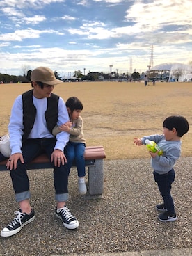 TO.TOMIさん（メンズ・162cm）の冬コーディネート