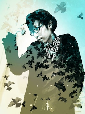 「アイテム（ハット）」を使った、THE MAD HATTERさん（メンズ・181cm）の冬コーディネート