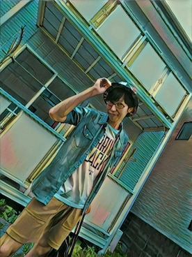 THE MAD HATTERさん（メンズ・180cm）の夏コーディネート