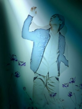 「PPFM（ピーピーエフエム）のアイテム（パンツ）」を使った、THE MAD HATTERさん（メンズ・180cm）の夏コーディネート