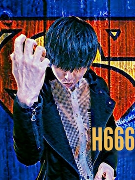 「semantic design（セマンティックデザイン）のアイテム（ライダースジャケット）」を使った、THE MAD HATTERさん（メンズ・180cm）の秋コーディネート