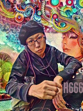 「PPFM（ピーピーエフエム）のアイテム（パンツ）」を使った、THE MAD HATTERさん（メンズ・180cm）の秋コーディネート