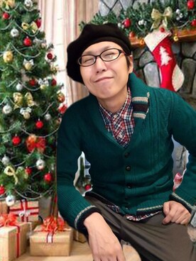 THE MAD HATTERさん（メンズ・180cm）の冬コーディネート