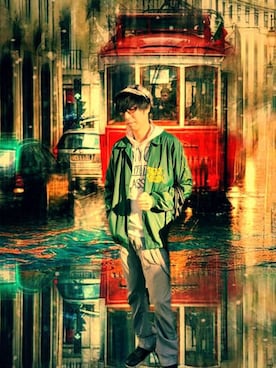 「PPFM（ピーピーエフエム）のアイテム（パンツ）」を使った、THE MAD HATTERさん（メンズ・180cm）の冬コーディネート