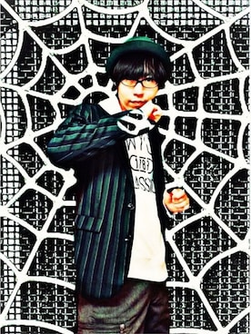 「LUCY（ルーシー）のアイテム（ジャケット/アウター）」を使った、THE MAD HATTERさん（メンズ・180cm）の冬コーディネート