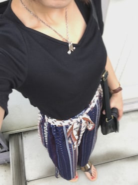 MIKA.Fさん（レディース・155cm）の夏コーディネート