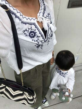 MIKA.Fさん（レディース・155cm）の夏コーディネート