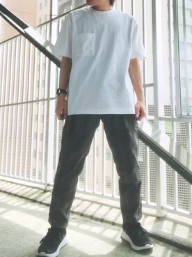 「collective.（コレクティブ）のアイテム」を使った、隼さん（メンズ・160cm）の夏コーディネート