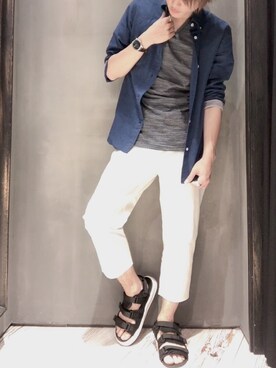 隼さん(メンズ・160cm)の夏コーディネート