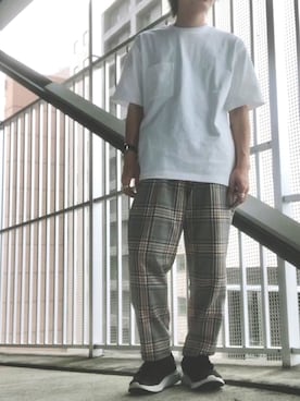 隼さん（メンズ・160cm）の夏コーディネート