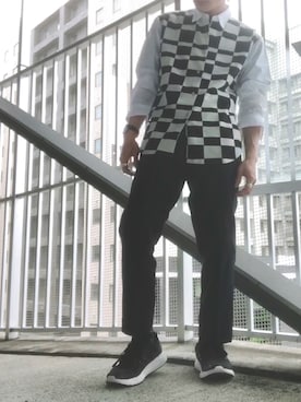 隼さん（メンズ・160cm）の夏コーディネート