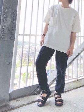 隼さん（メンズ・167cm）の夏コーディネート