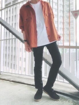 隼さん（メンズ・160cm）の夏コーディネート