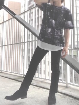 隼さん（メンズ・165cm）の夏コーディネート