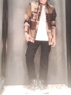 隼さん（メンズ・160cm）の夏コーディネート