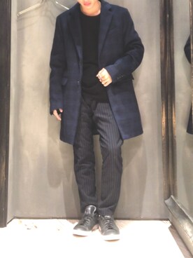 隼さん(メンズ・160cm)の秋コーディネート