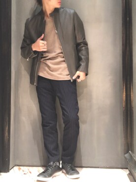 隼さん(メンズ・160cm)の秋コーディネート