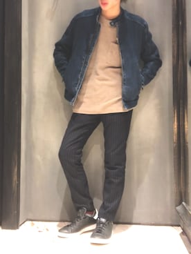 隼さん(メンズ・160cm)の秋コーディネート