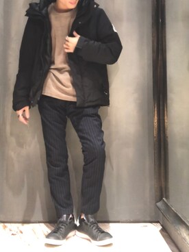 「GERRY（ジェリー）のアイテム（ジャケット/アウター）」を使った、隼さん（メンズ・160cm）の秋コーディネート