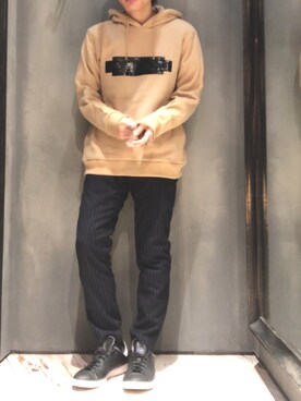 隼さん（メンズ・160cm）の冬コーディネート