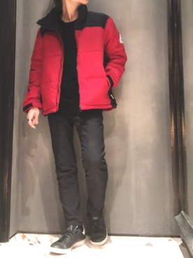 「GERRY（ジェリー）のアイテム（ジャケット/アウター）」を使った、隼さん（メンズ・160cm）の冬コーディネート