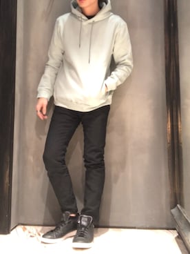 隼さん（メンズ・160cm）の冬コーディネート