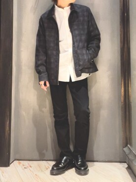 隼さん(メンズ・160cm)の冬コーディネート