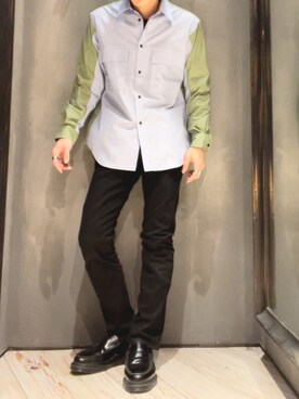 隼さん（メンズ・160cm）の冬コーディネート