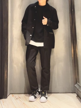 隼さん（メンズ・160cm）の春コーディネート