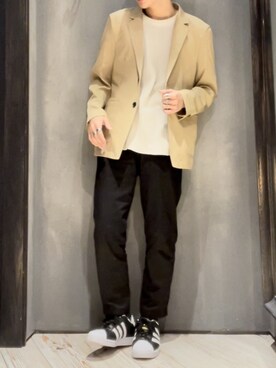 隼さん（メンズ・160cm）の春コーディネート