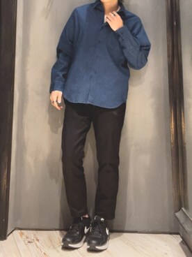 隼さん(メンズ・160cm)の春コーディネート