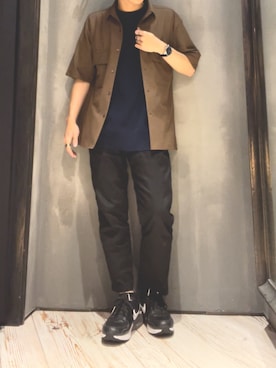 隼さん（メンズ・160cm）の春コーディネート