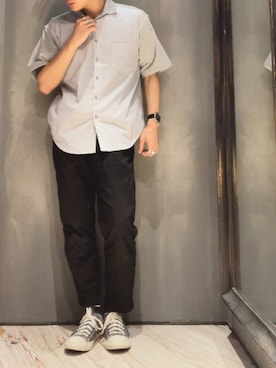 隼さん（メンズ・160cm）の春コーディネート