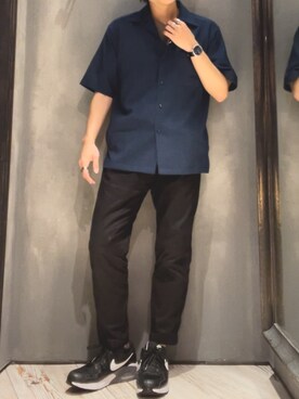 隼さん(メンズ・160cm)の春コーディネート