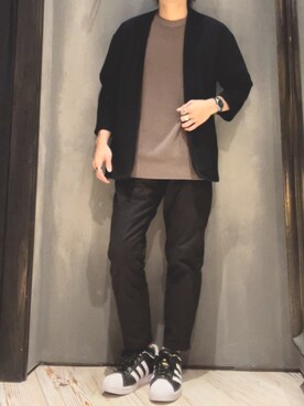 隼さん（メンズ・160cm）の春コーディネート