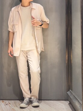 隼さん（メンズ・160cm）の夏コーディネート