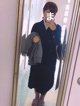 「ハロウィン」｜「アイテム（シャツワンピース）」を使った、ま こさん（レディース・155cm）の秋コーディネート